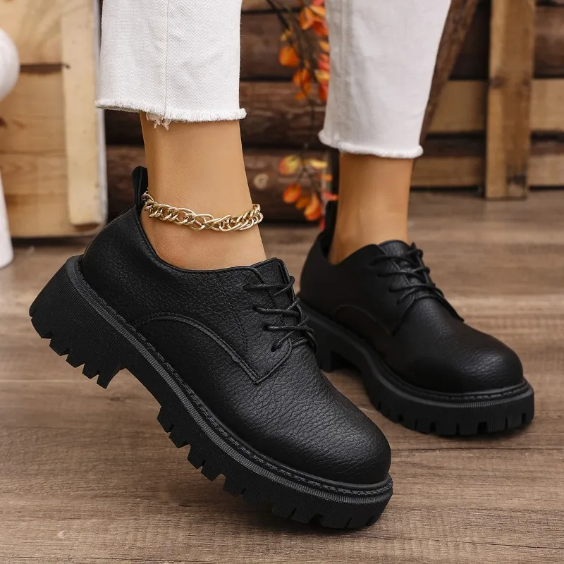 Oxford Lace Up Women - Dames schoenen in grote maten, met