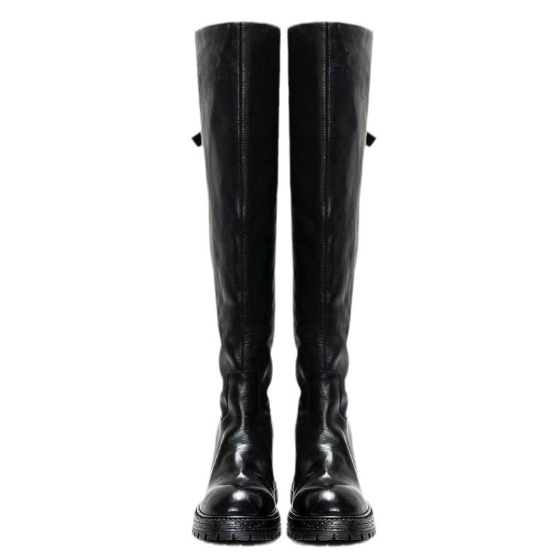 Hoge laarzen met grove hak voo - Sock Boot Women recensie en prijs