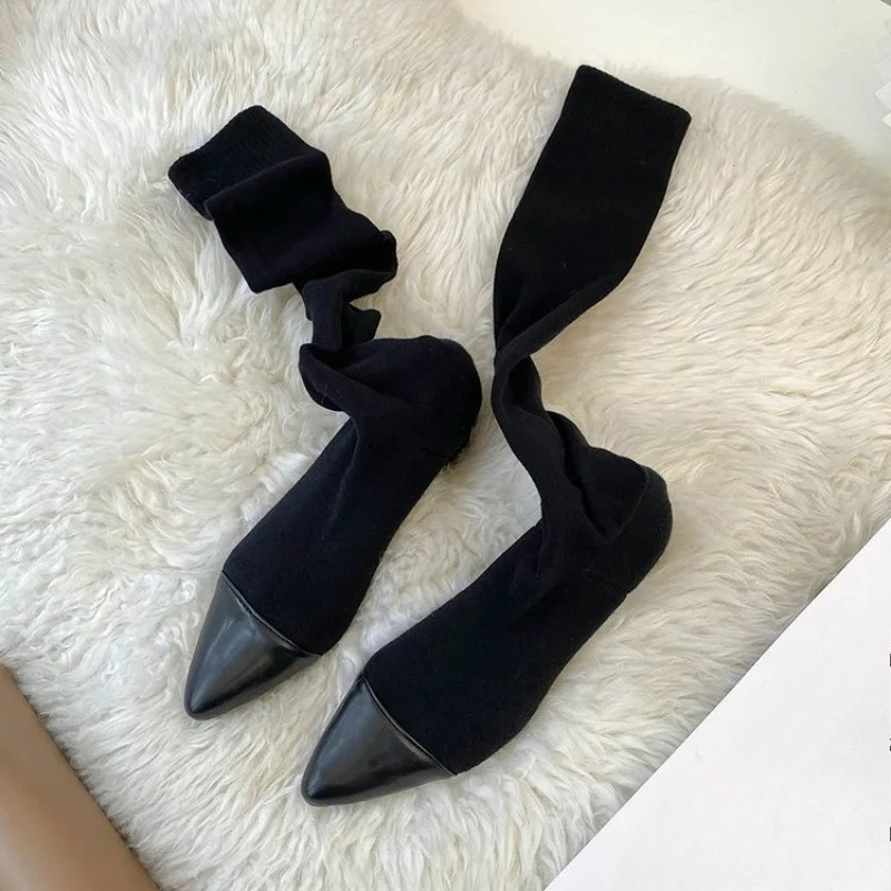 Hoge knie-sokschoenen 2025, ni - Sock Boot Women recensie en prijs