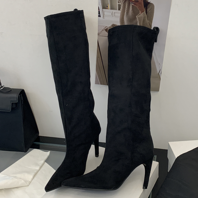 Eilyken Sexy Dunne Hoge Hakken - Knee High Boots Women recensie en prijs